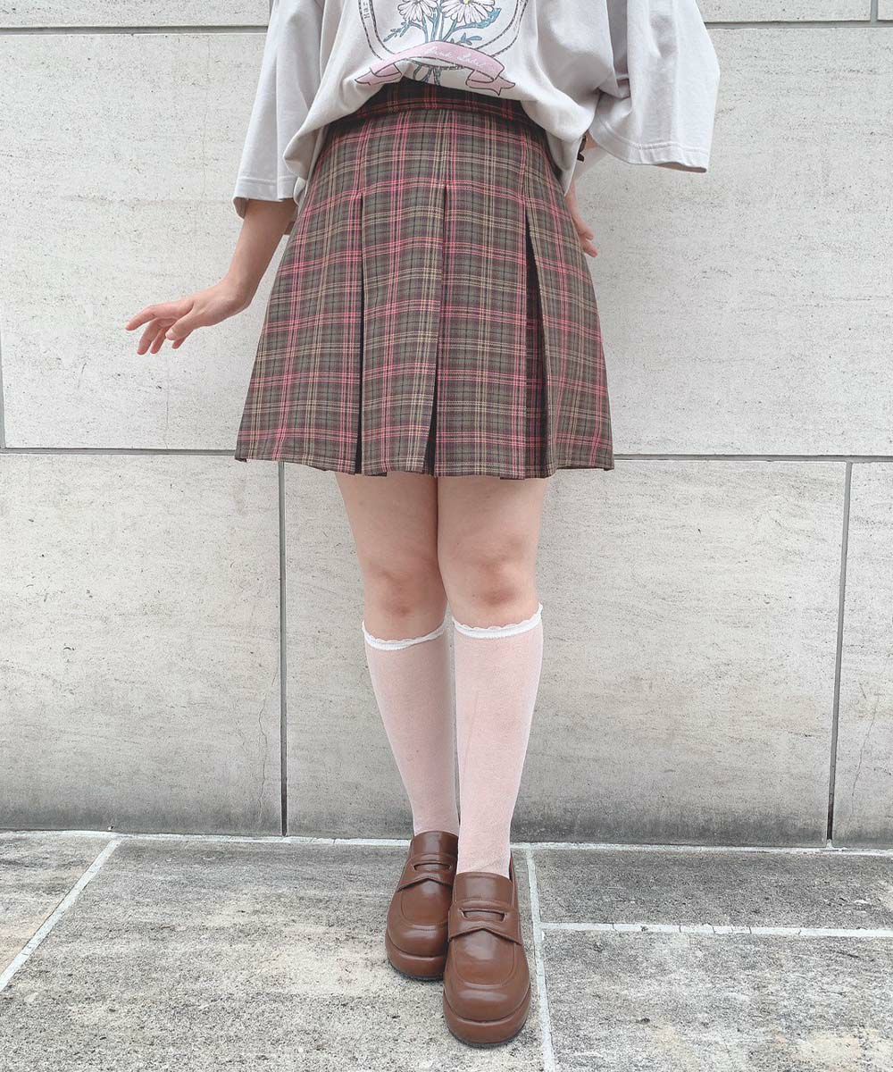 khaki×pink / 149cm / 着用サイズ：1