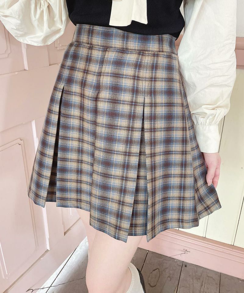 beige×blue / 162cm / Wearing size: 1