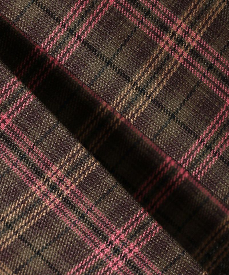 Fabric close-up (khaki×pink)