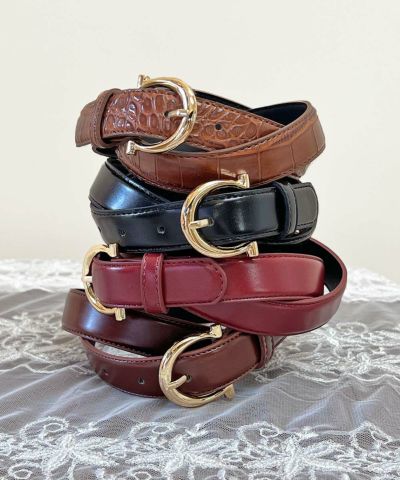 【2buy10%OFF】フレンチベーシックベルト/F&A [00CB07a001]