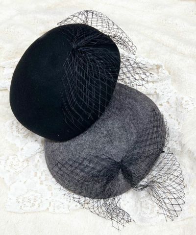 □Tulle talk beret/an another angelus [51BB01a001]