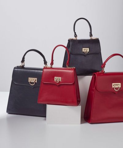 [WEB exclusive] Loop metal flap handbag/an another angelus [00BC05a004]