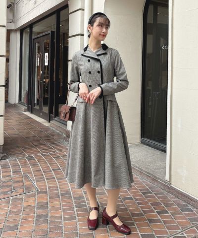 □ [WEB exclusive] Velvet set-up style dress/an3 Limited [51DE02j004]