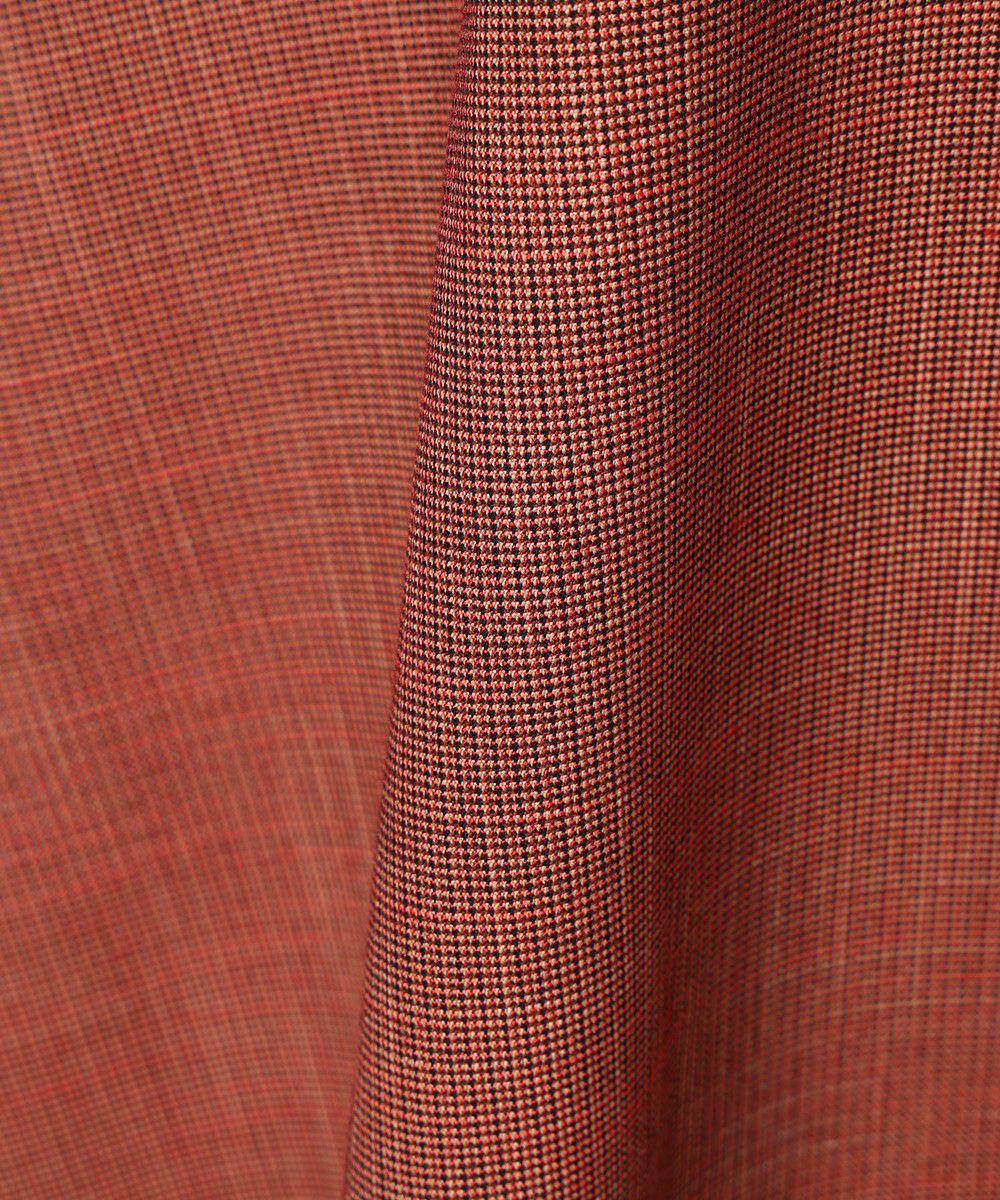 生地アップ (red×navy)
