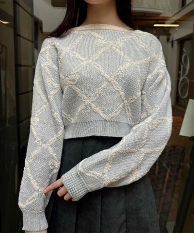 light gray×white / 157cm