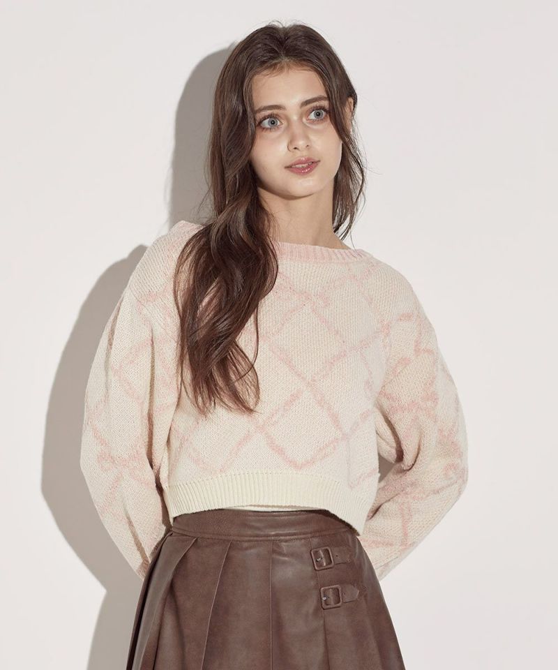 ivory × pink
