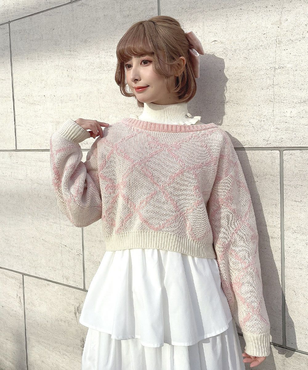 ivory×pink / 152cm