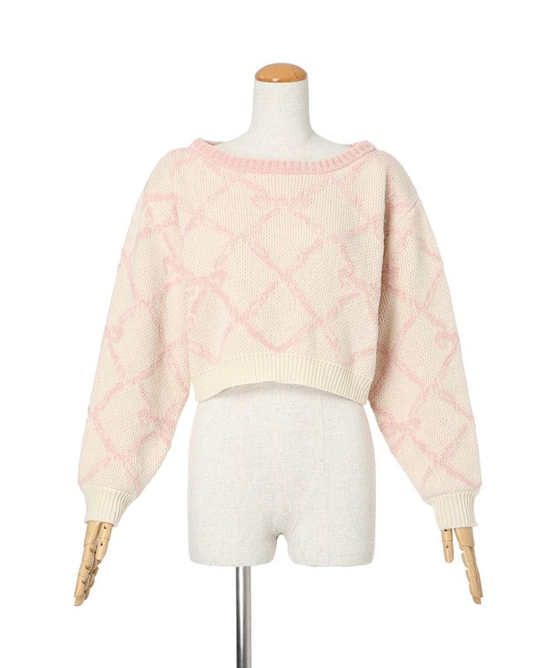 ivory × pink