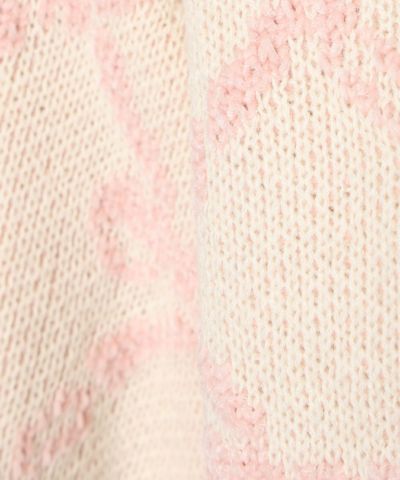 Fabric up (ivory×pink)