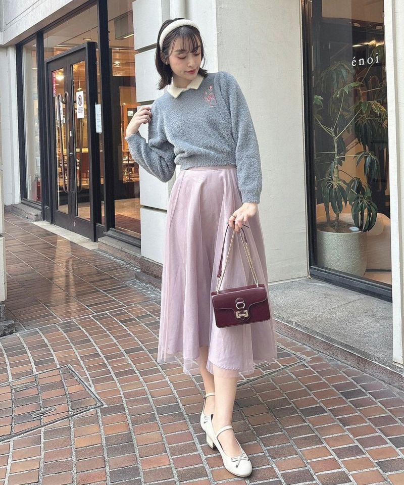 mauve / 165cm