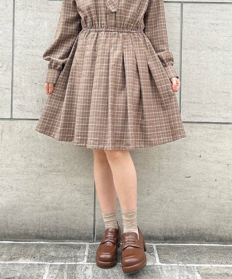 beige×brown / 153cm