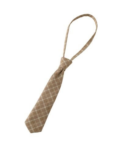 Necktie (beige x brown)