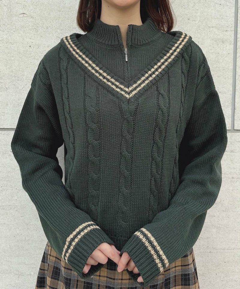 green×beige / 165cm