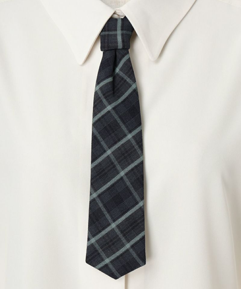 Necktie (ivory×gray)