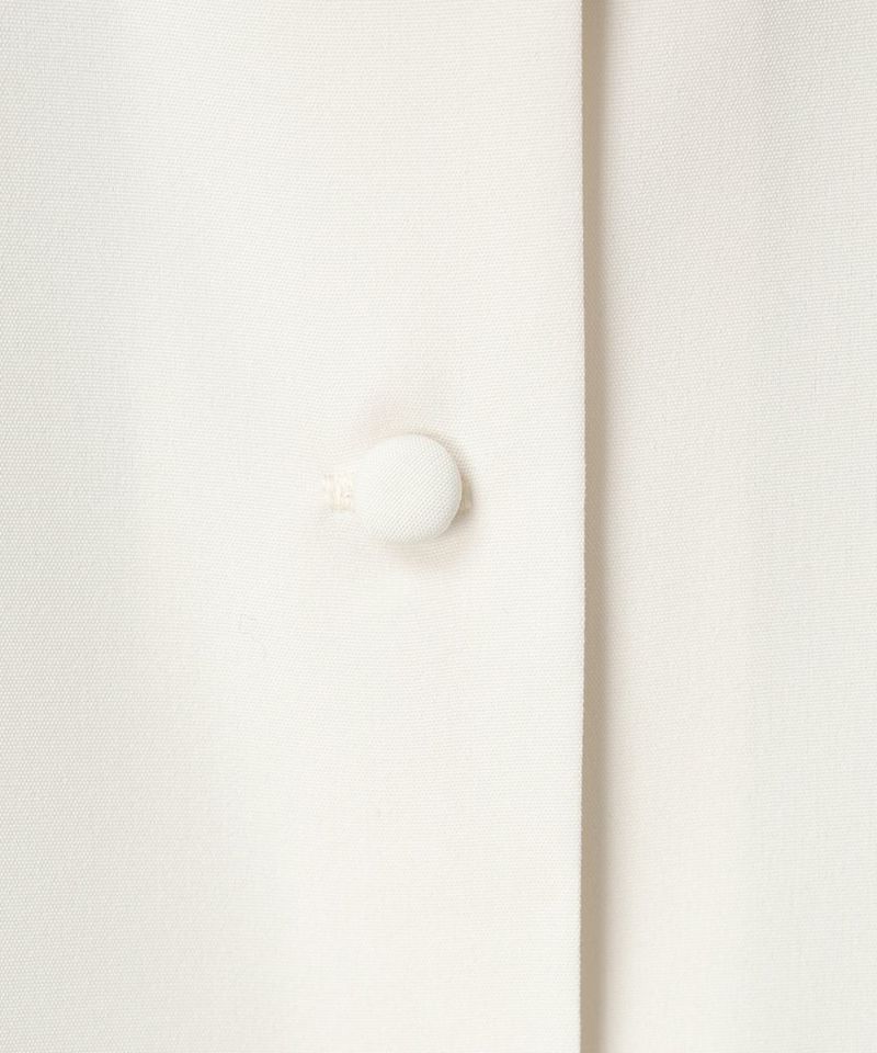 Button up (ivory×gray)