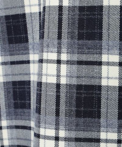 Fabric up (navy x white)
