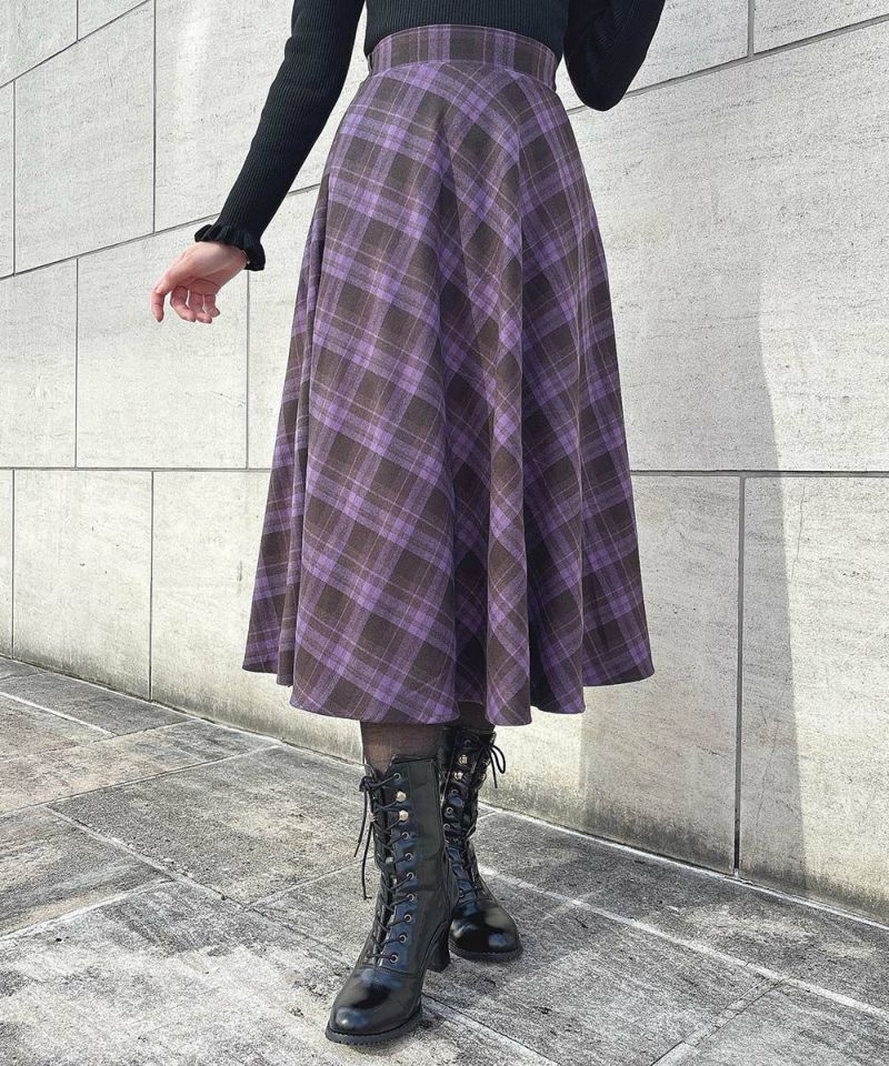 purple×brown / 165cm