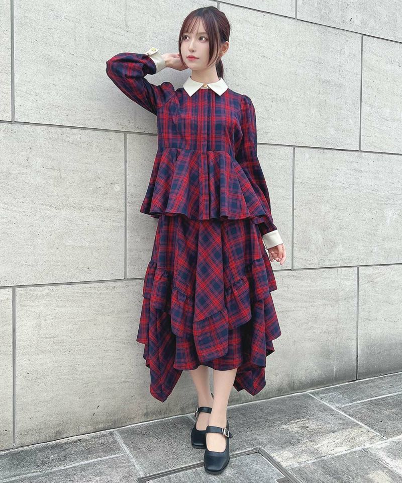 red×navy / 157cm