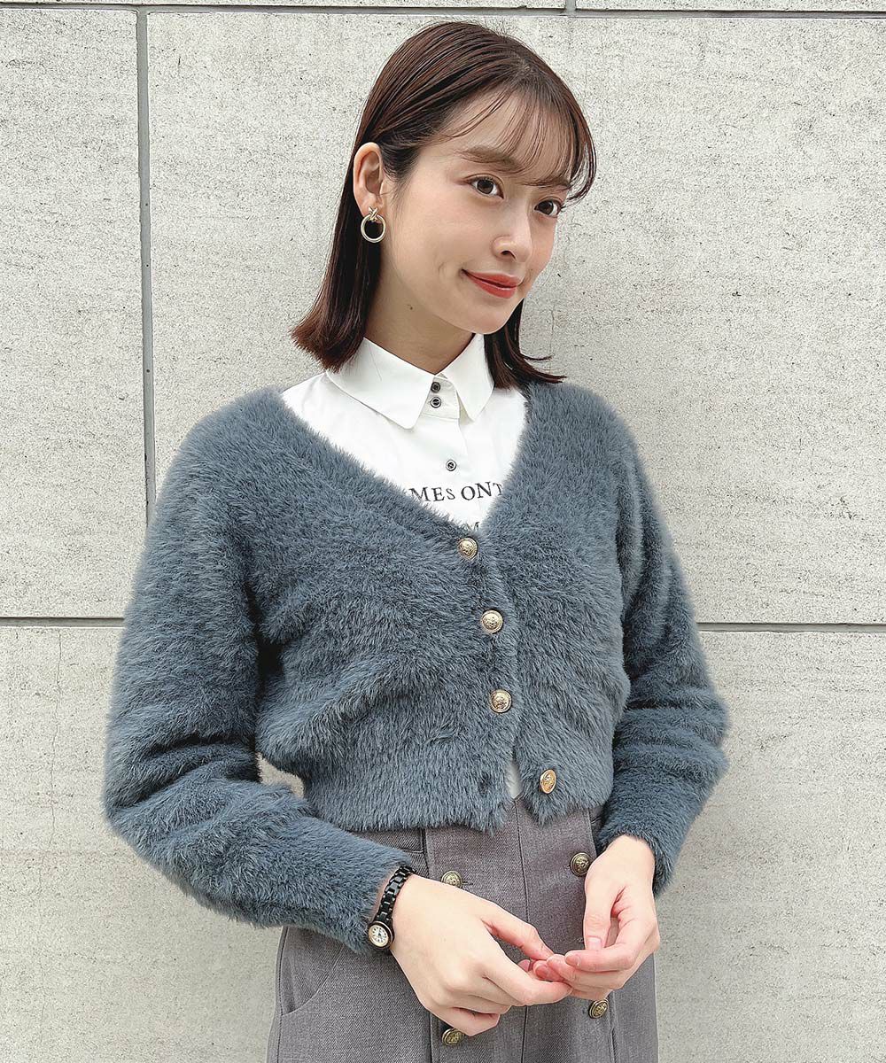 アンドレア フェンツィ ANDREA 怠け FENZI ハイゲージウール ガウン型 