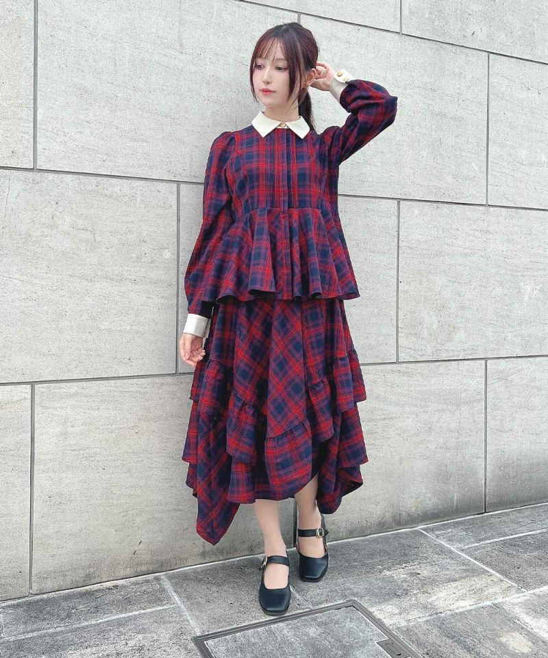 red×navy / 157cm