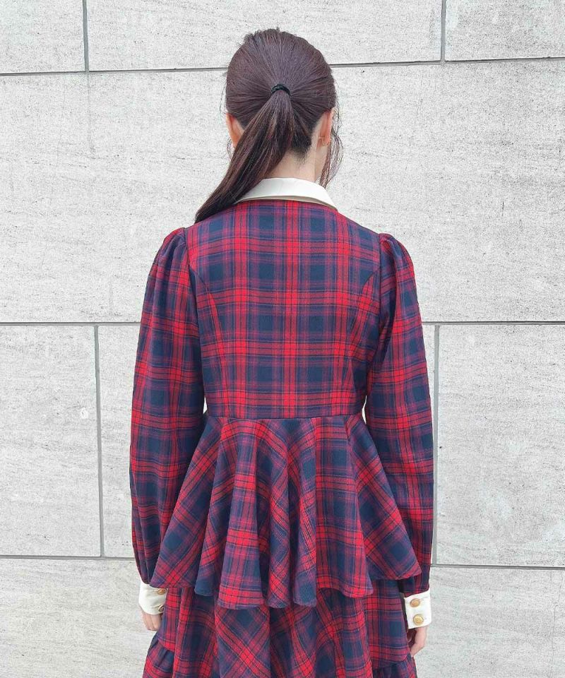 red×navy / 157cm