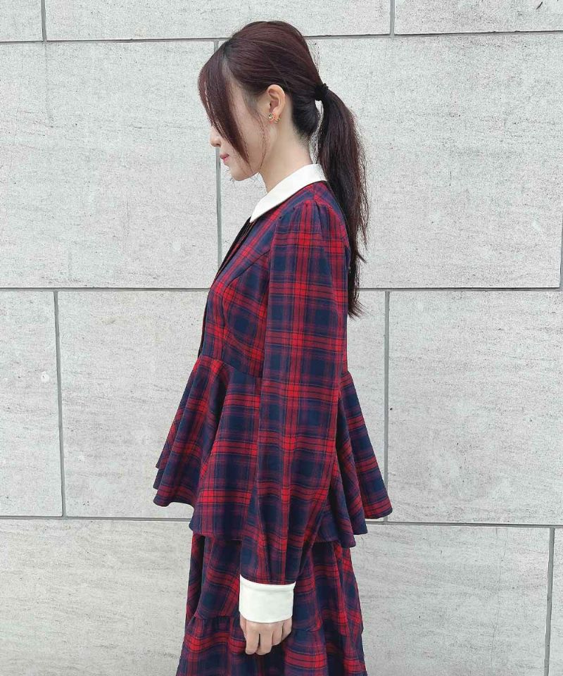 red×navy / 157cm