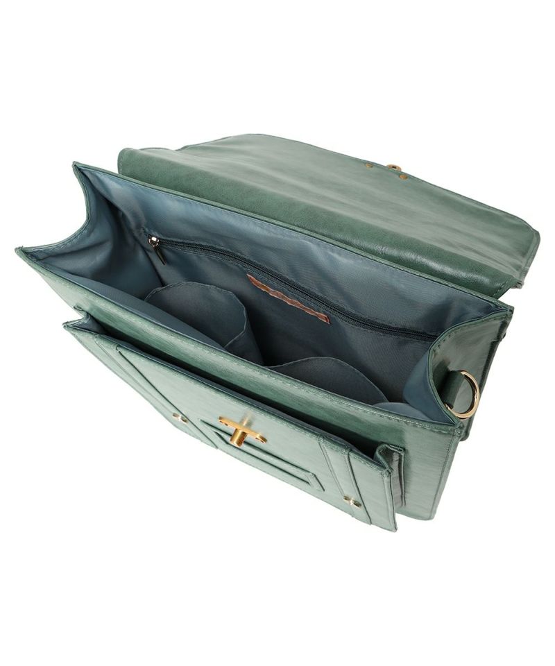 Flap open (blue green)