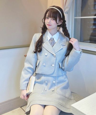 light blue / 163cm