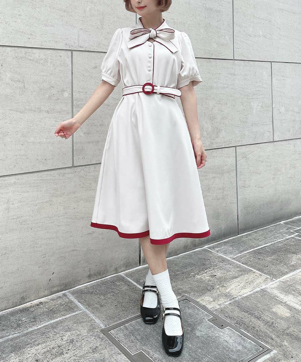 ivory×red / 152cm