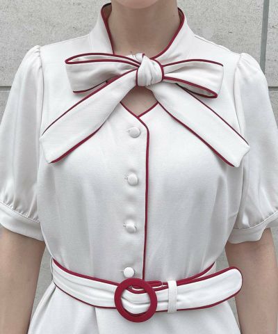 ivory×red / 152cm