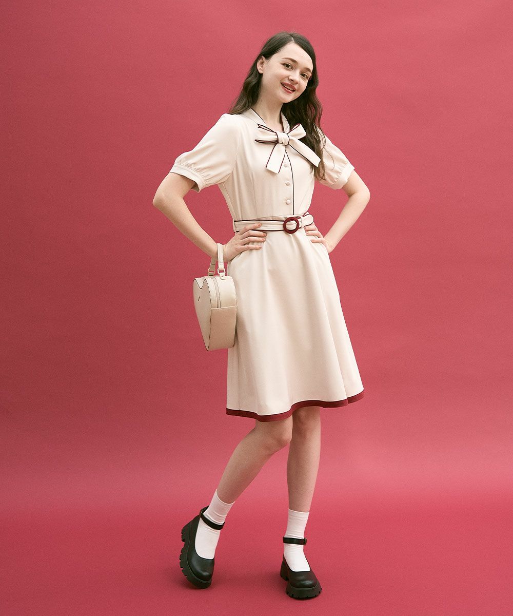 ivory×red / 175cm