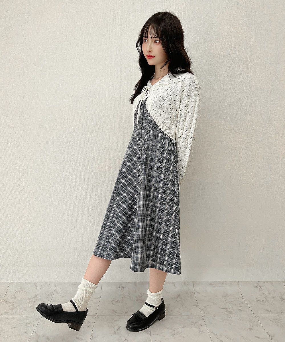 black×white / 157cm