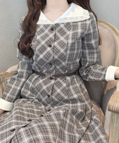 black×white / 163cm / Belt arrangement