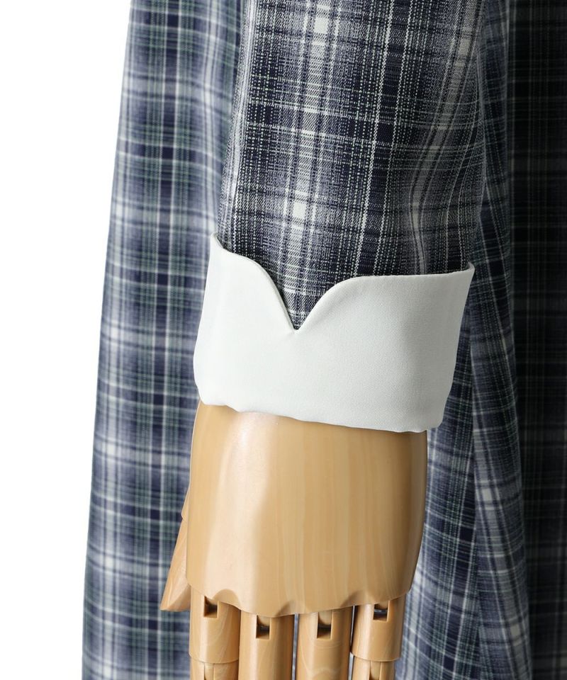 Sleeves (navy×white)
