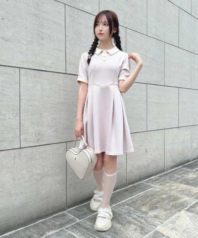 Cleric Cardboard Knit Dress/F i.n.t [53AE06h004]
