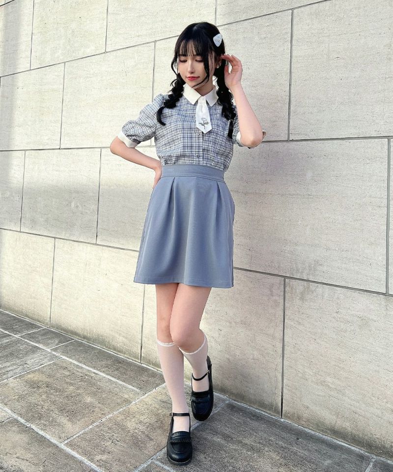 navy×white / 157cm