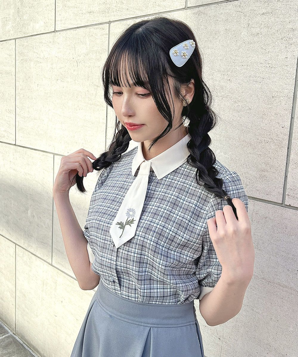 navy×white / 157cm