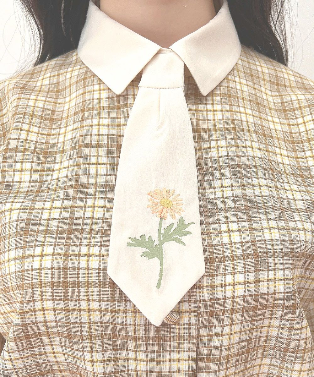 beige×white / 157cm