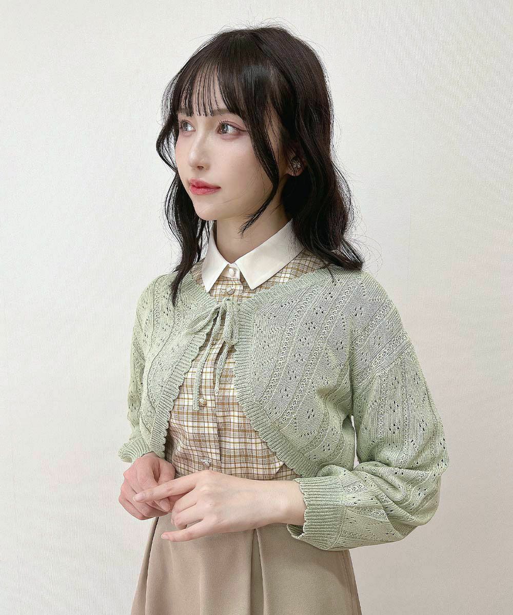 beige×white / 157cm