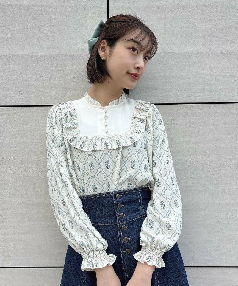 ivory×blue / 157cm