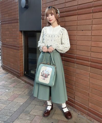 ivory×blue / 152cm
