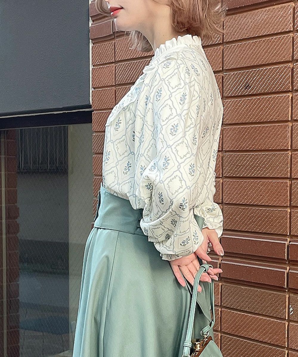 ivory×blue / 152cm