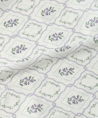 Fabric up (off white×purple)