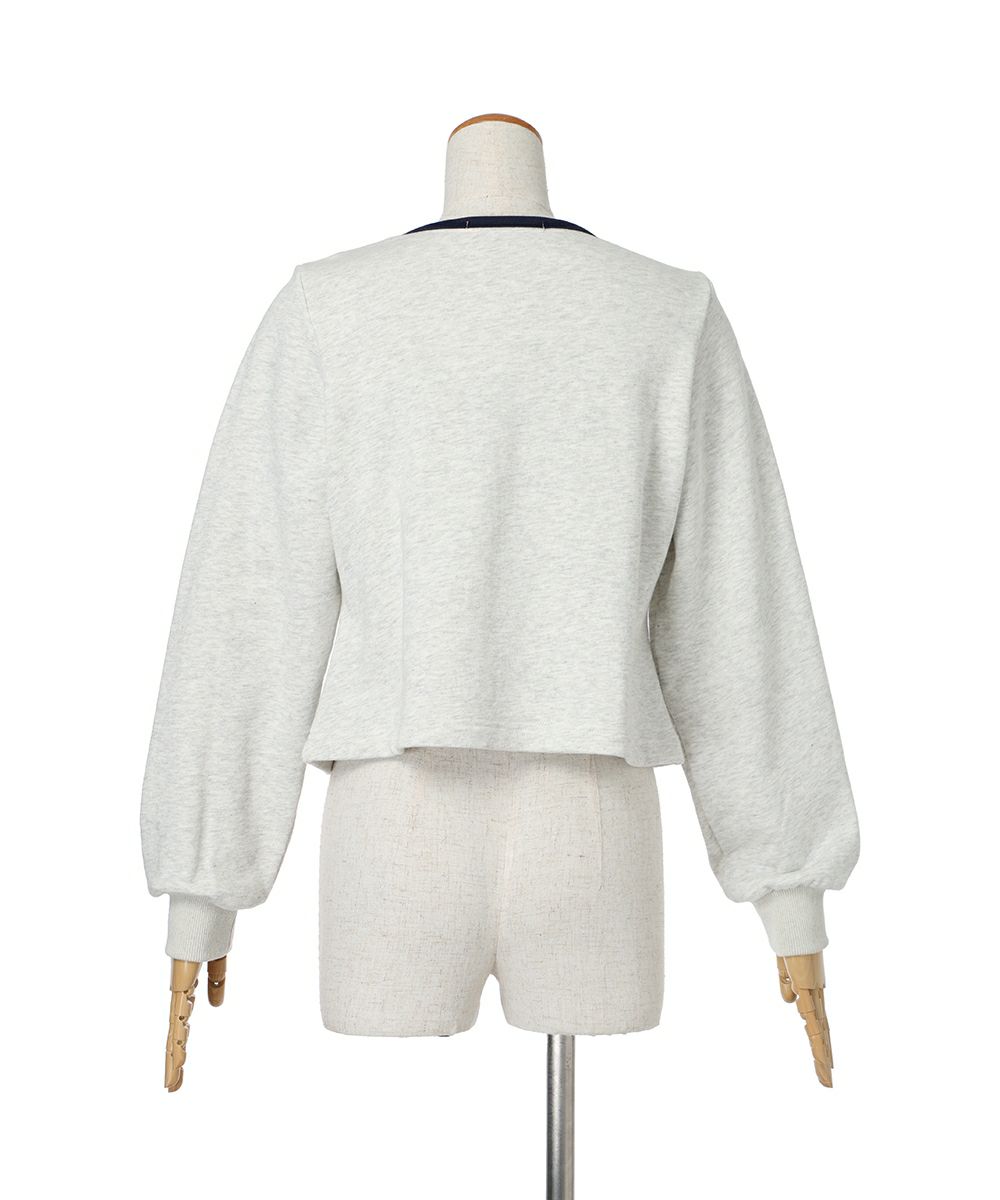 バック (top gray)