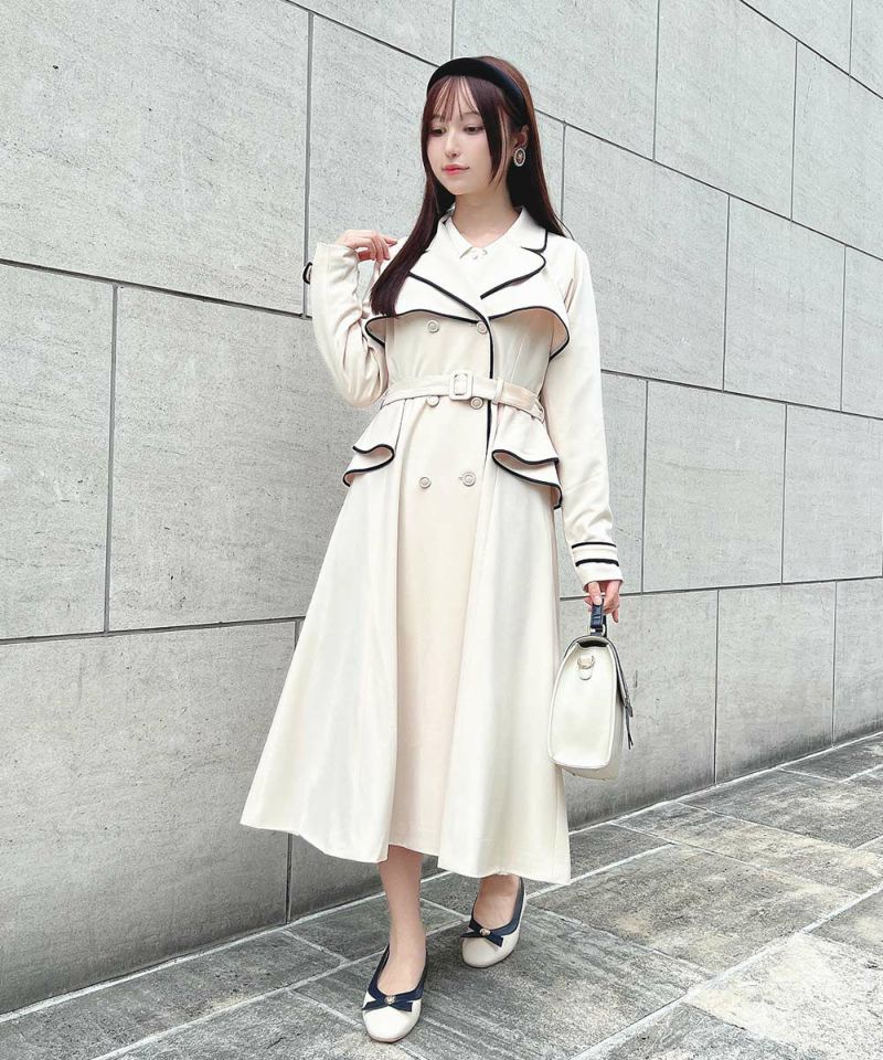 off white × navy