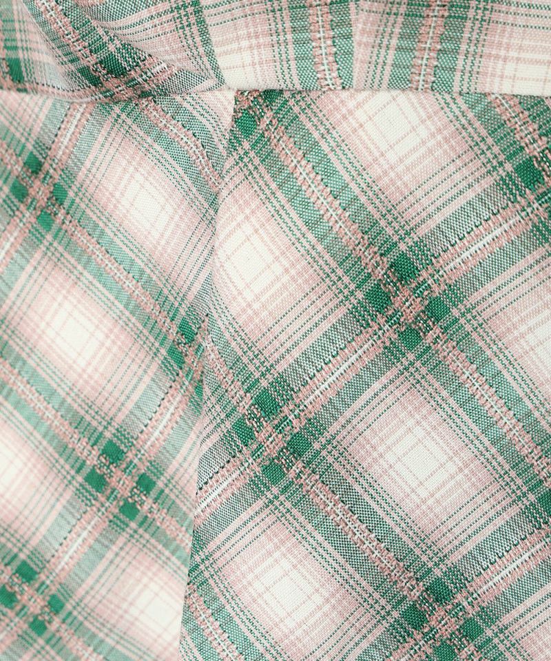 Fabric up (green×pink)