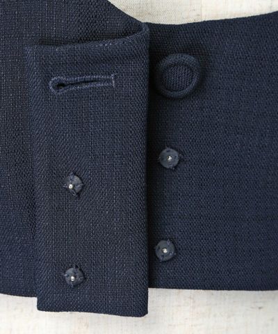 Snap button (navy)