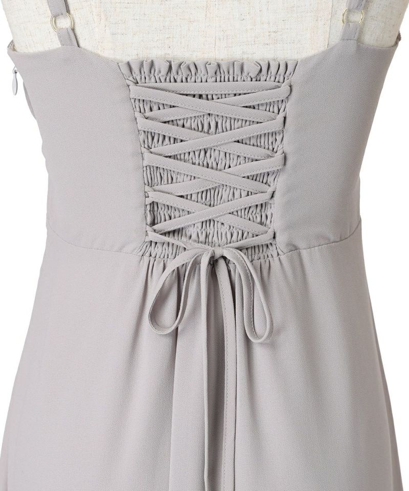 Lace up (light gray)