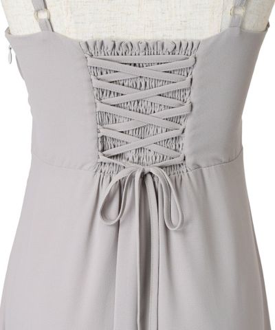 Lace up (light gray)