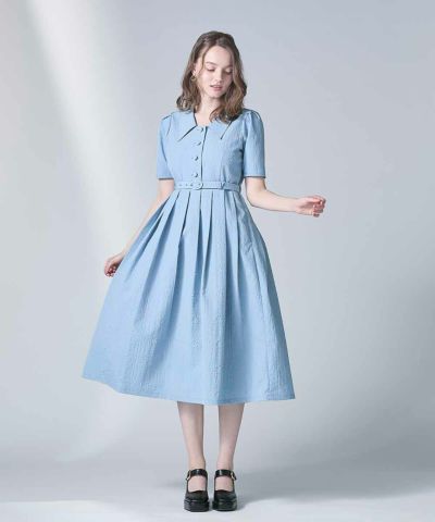 Tile-like embossed dress/an another angelus [53BE03h003]